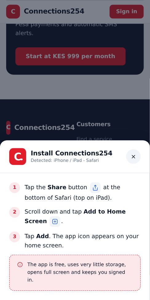 Screenshot: iPhone and iPad