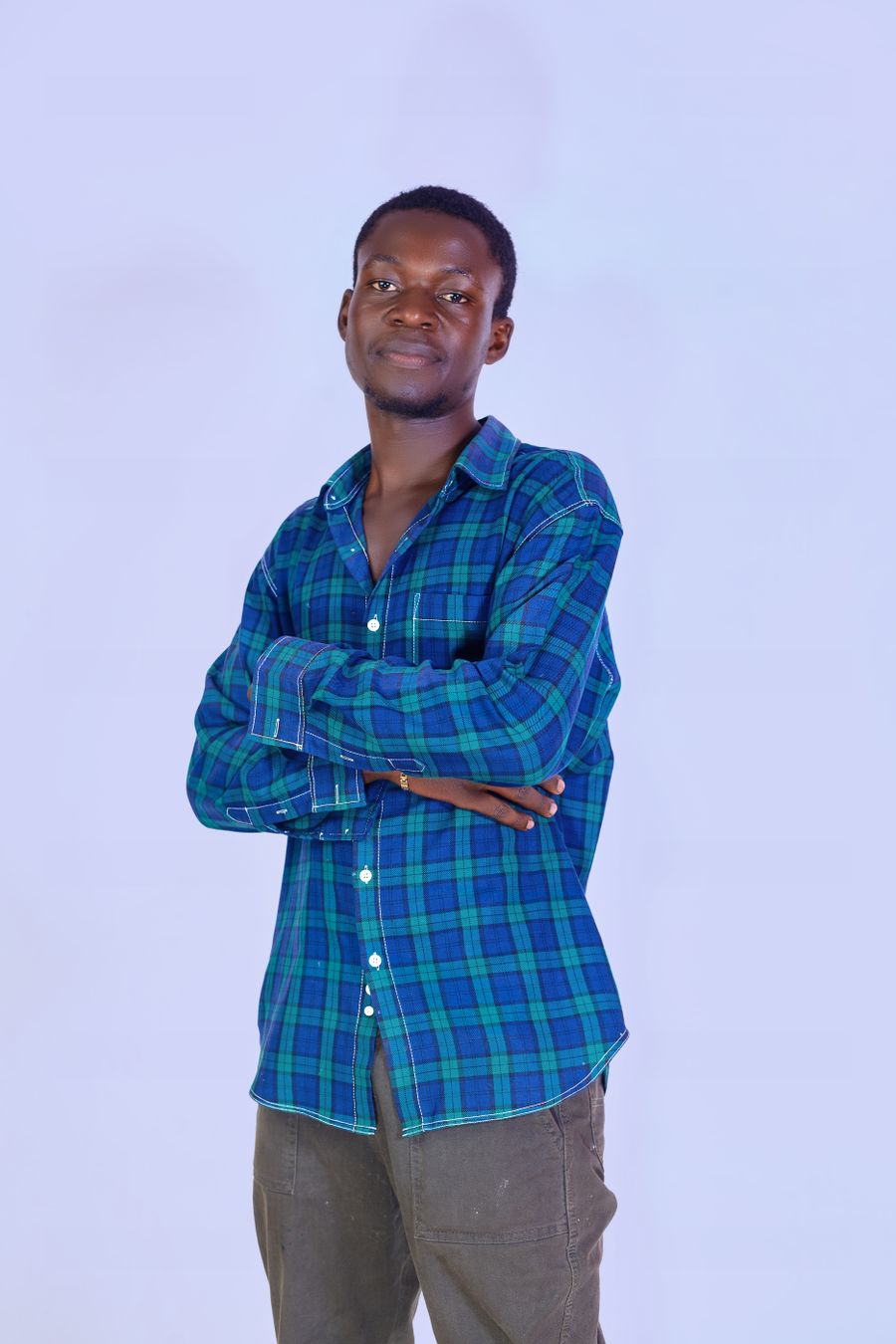 Men's Casual Checked Shirt