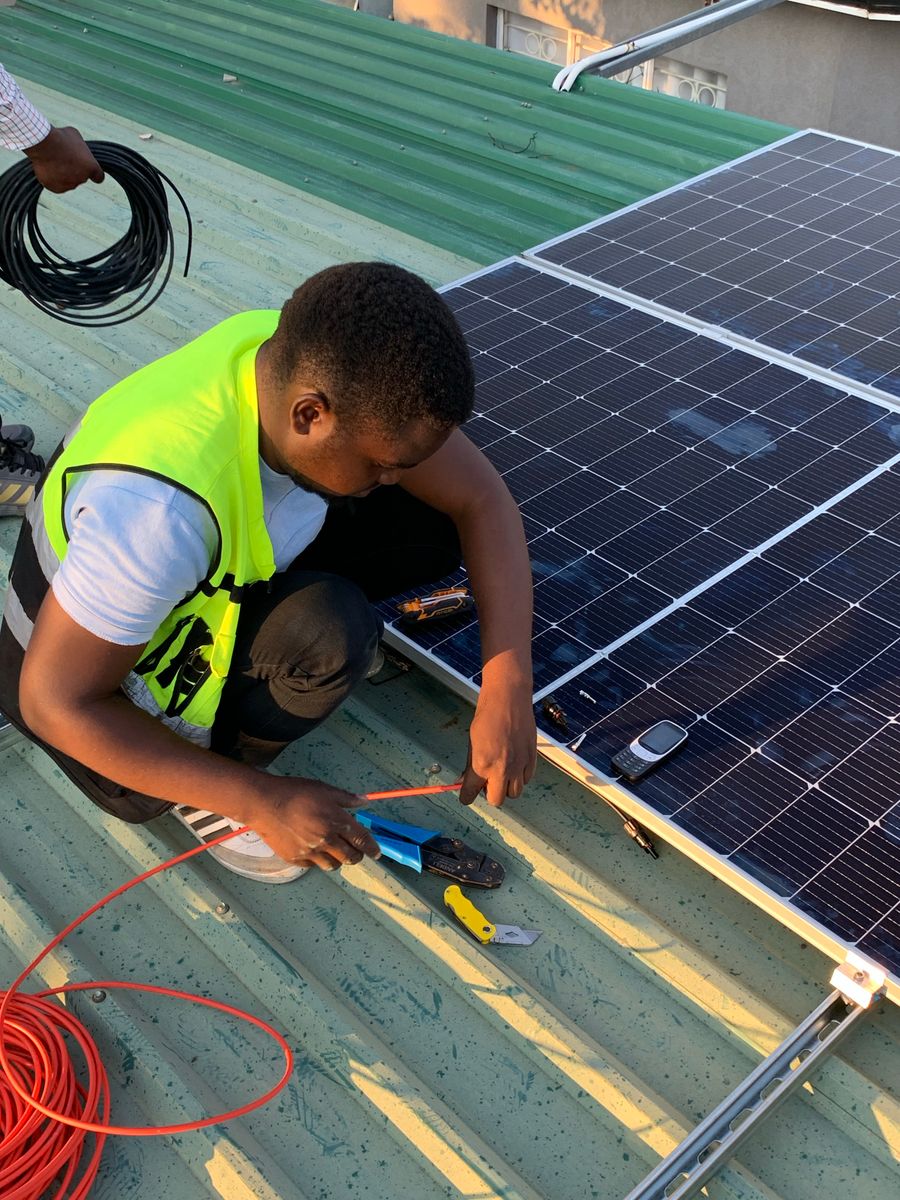 Solar Backup Installation